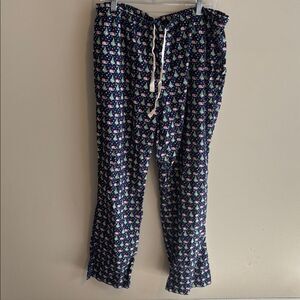 Vineyard Vines Navy Holiday Pajama Pants size large